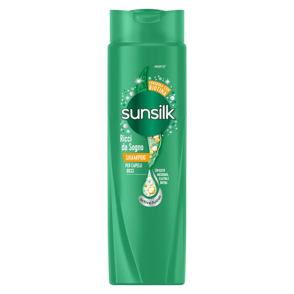 Sunsilk, Traumlocks, Shampoo, Shampoo for Defined and Elastic Curls, Active Fusion Formula, Enriched with Macadamia Oil, Elastin and Biotin for Visibly Healthy Hair, 250 ml