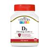 21st Century D3 10, 000 Iu Tablets, 110 Count (27504)