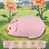 Wireless Bluetooth Mouse 2.4GHz 2 USB Connection Cute Pig Design Wireless Quiet Battery Operated Small Lightweight Compatible with iPhone/iPad/Mac/Chrome/Android/Windows/Microsoft/Tablet PC