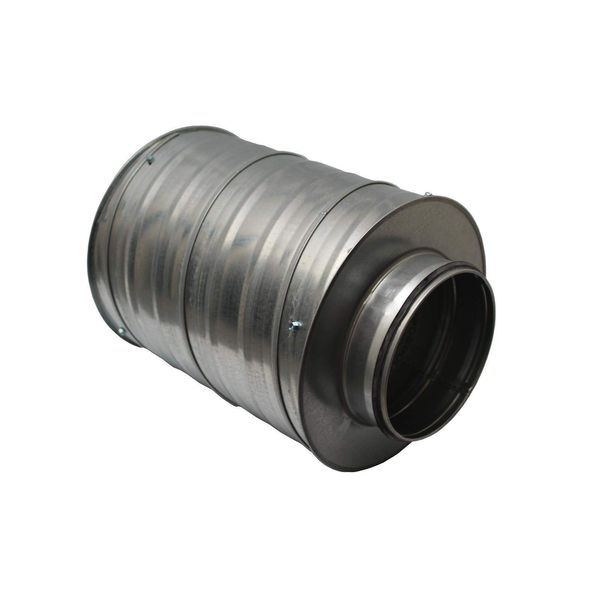 Pipe silencer 200 mm / 30 cm long