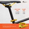 IMPALA Pro Bicycle Quick Release Seatpost Clamp - 31.8 mm, Gold 7075CNC