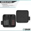 Savior Equipment Tactical Double Battery Pouch Holder, Black