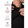 Chef Works Men's Morocco Chef Coat, Black, Large