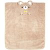 Skater TOH1-A Hair Drying Towel, Absorbent, Quick Drying, Bear, Height 15.7 x Width 39.4 inches (40 x 100 cm)