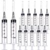 100Pack 5ml 5cc Disposable Plastic Syringes with 22Ga, Individually Sterile Package