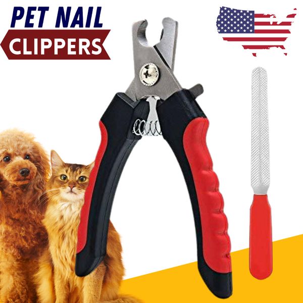 Large Dog Nail Trimmer Clipper Pet Rabbit Sheep Animal Claw Cutter Grooming Tool