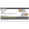 Headlight Assembly Set of 2 - Compatible with 2000-2004 Toyota Avalon