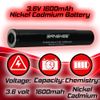 Banshee Replacement Battery Stick for Streamlight Stinger Replacement #75175-2 Year Warranty