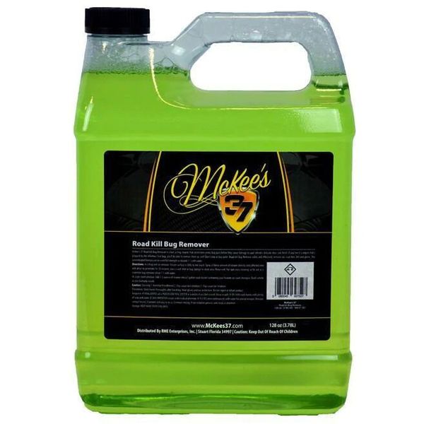 McKee's 37 Road Kill & Bug Remover 128oz - car auto love tar splatter