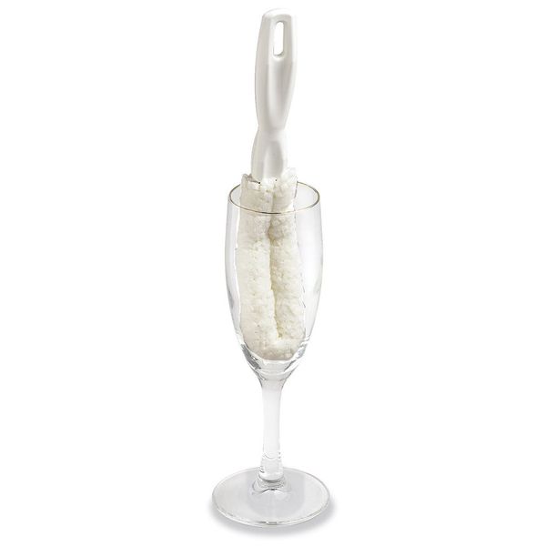 Brushtech, Inc. B61C Brushtech Crystal Stemware Washing Brush, One Size, Color