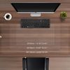 Multi-Functional Clear Desk Protector Mat System-Shock-Absorbent Surface for Heavy Equipment, Foldable & Portable (60 * 43CM)
