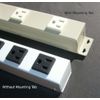 12" 4-Outlet Tamper Resistant Hardwired Power Strip, HR104V1