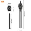 14Pcs 3/8" Double Sided Rotary Spot Weld Cutter Remover Drill Bits Cut Welds Kit