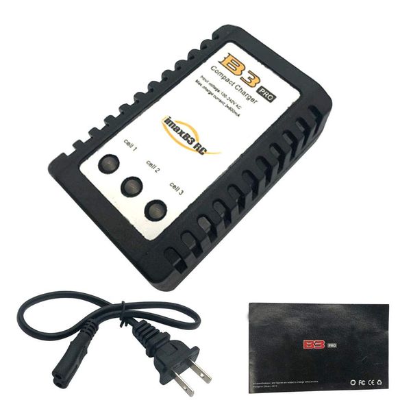 B3 RC LiPo 2S-3S Battery Balancer Charger 7.4V-11.1V RC Pro Compact Charger B3AC