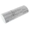 Paule & Knopf Practical Clip or Stand Glasses Case with Lid and Stylish Wood Look, gray