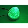 Truck LED Crystal S Marker 24V [Clear/Green] Car Width Light, Inner Plating