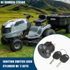 No.175566 Ignition Switch Starter with Keys Set for Riding Lawn Mower Tractor Y