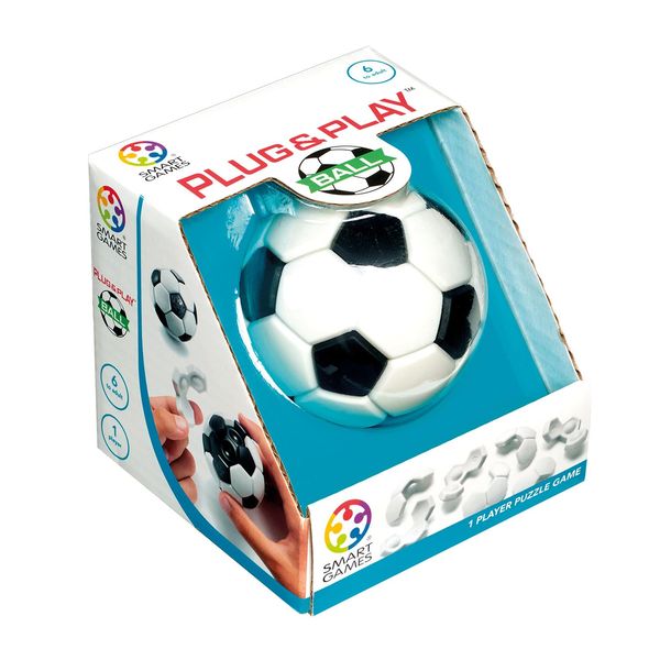 SmartGames - Plug & Play Ball, 1 Player Puzzle Game, 6+ Years