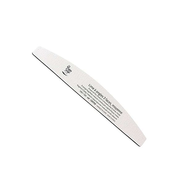 Peggy Sage nail file 2 average faces halfpipe 180/180 122 752 by Peggy sage