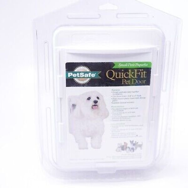 PetSafe 2-Way Small/Petite Interior White Locking Plastic Pet Door