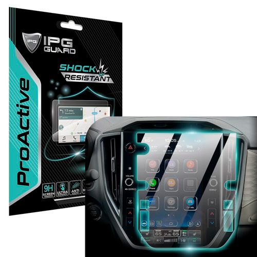 IPG ProActive for SUBARU Forester 11.6" Navigation Display 9H Hardness Screen Protector Nano Ceramic Film Ultra Responsive High Clarity for ForesterNavi
