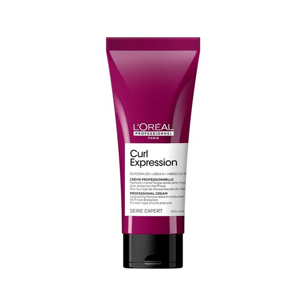 L'Oreal Professionnel Curl Expression Leave-In Cream | For Curly and Coily Hair | Provides 2X More Hydration | Paraben Free | 6.76 Fl. Oz.