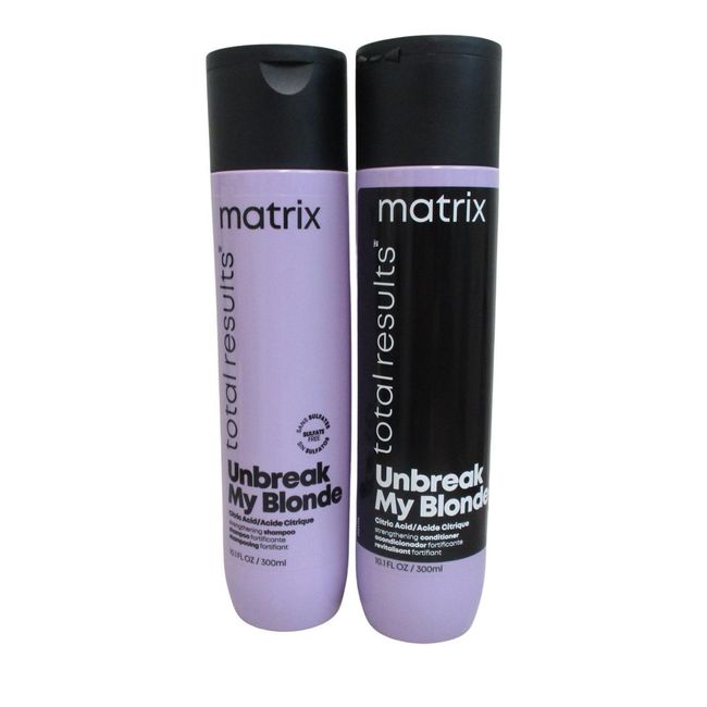 Matrix Total Results UnBreak My Blonde Shampoo & Conditioner 10.1oz Duo