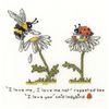 Bothy Threads Love Me, Love Me Not Counted Cross Stitch Kit
