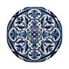 Mediterranean Tile Blue on White Delftware Floral Pattern PopSockets Swappable PopGrip