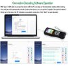 HENAXSAD Multi Frequencies RFID Smart Card Replicator, Reader Writer Duplicator, NFC Reader, Encrypted Decoder, with Writable Key Fobs Cards Free Software Phone APP Decoding, Black, (HERNAS-FZQ2023)
