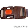 Doggyman Handsome Striped Collar Brown Large Dog