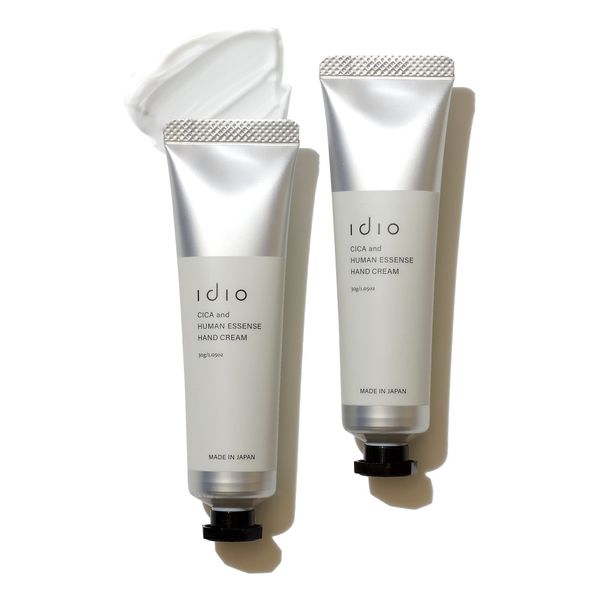 idio Human Stem Cells, CICA Hand Cream, White Tea Scent, Deer Ceramide, Dry Skin, Moisturizing, 1.1 oz (30 g), Pack of 2 (single)