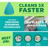 Swift Scrub Bathroom Buildup Remover Cleaner Scrubber Pads Safe on Surfaces -2pc