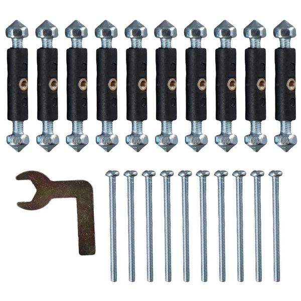 Urjumpea Wall Box Repair Tool 18 Type Wall Box Switch Socket Cassette Screws Support Rod Wall Electrical Box Screw Tool