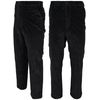 SOUNON Men's Stretch Corduroy Trousers, 3 Colours (Size 46 to 64), black