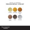 Spectrum Noir - Metallic Markers (6pk) - Precious Metals