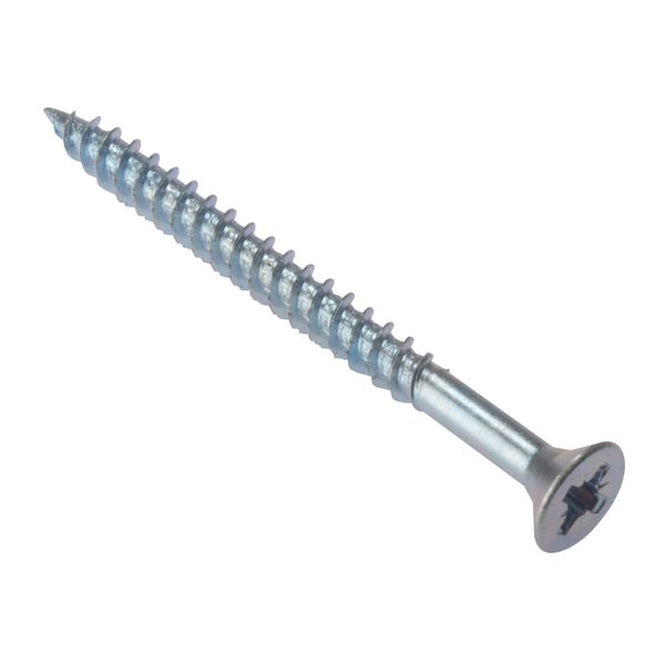 ForgeFix General-Purpose Twin Thread Screws | 3" x 8 | Zinc Plated | Box 100