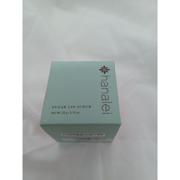 Hanalei Sugar Lip Scrub 0.78 oz exfoliator Hawaiian sugar cane Kukui oil vegan