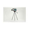 CafePress News Camera Magnets Rectangle Magnet, 3"x2" Refrigerator Magnet