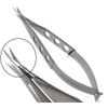 Vannas Micro Small Blade Stitch Scissors Curved, 4'', Fenestrated