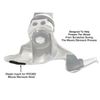 ATLAS Equipment PTC300 Replacement Plastic Insert, Rear (1PC)