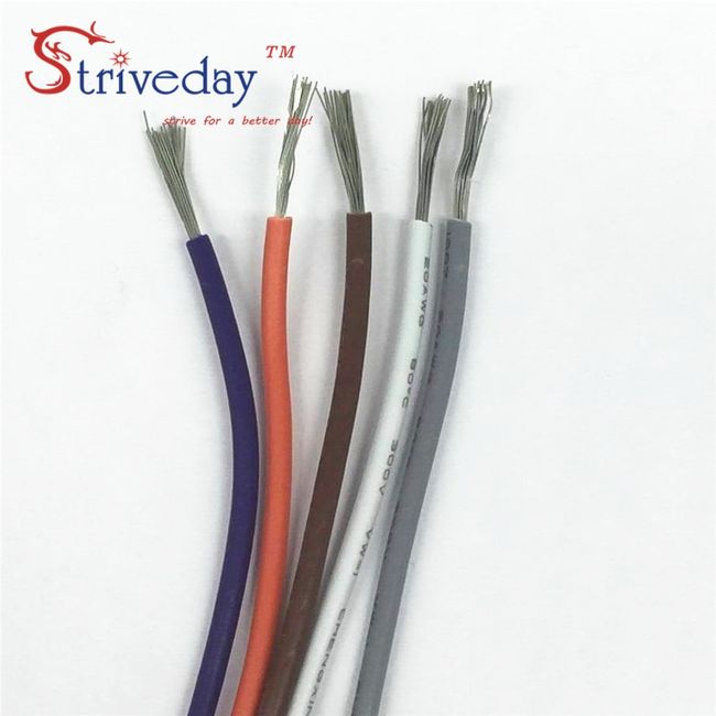 Striveday 24AWG Hook Up Wiring Kit (Stranded Wire Kit) 24 Gauge 1007 Boxed Wire, Box 1