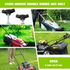 Upgrade Sets T-Handle Bolts Lawn Mower Handle Replacement Knobs for Models Lawn Mower Parts Durable Bolt Nut Kit