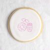 Donut And Coffee Cookie Stencil - Easy-to-Use For Stunning Cookie Decorations: Simplifying Cookie Decorating