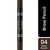 Max Factor Real Brow Fill and Shape Pencil, Deep Brown, 0.66 ml