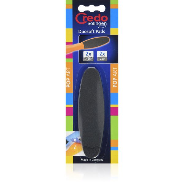 Credo Solingen Duo Soft Foot File Replacement Grating Surfaces