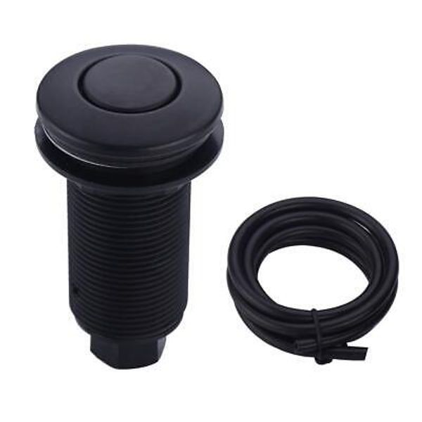 Air Activated Switch Button For Sink Garbage Disposal Part Matte Black