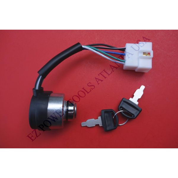 5-Wire Gas Generator Ignition Key Switch 337CC 338CC 340CC 11HP 182F 182FD