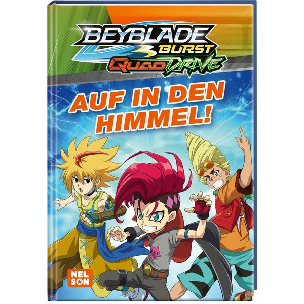 BEYBLADE BURST QUADDRIVE: Auf in den Himmel!: Spannende Geschichte zur 6. Staffel | zum Vor- und fortgeschrittenen Selbstlesen für Kinder ab 6 Jahren