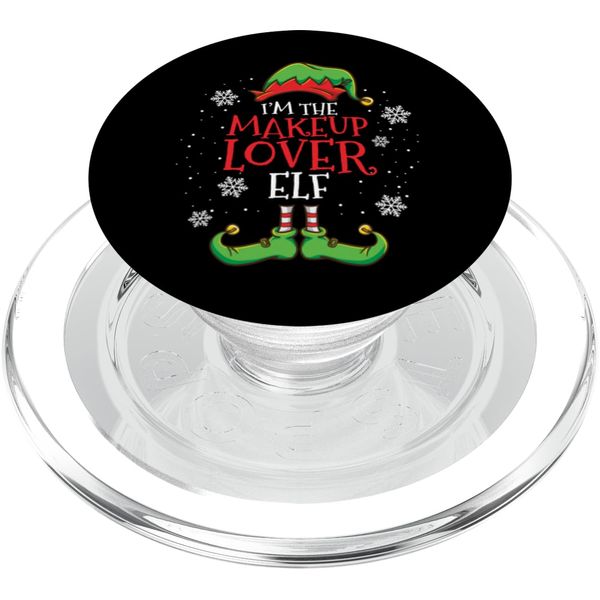 Im The Makeup Lover Elf Christmas PopSockets PopGrip for MagSafe